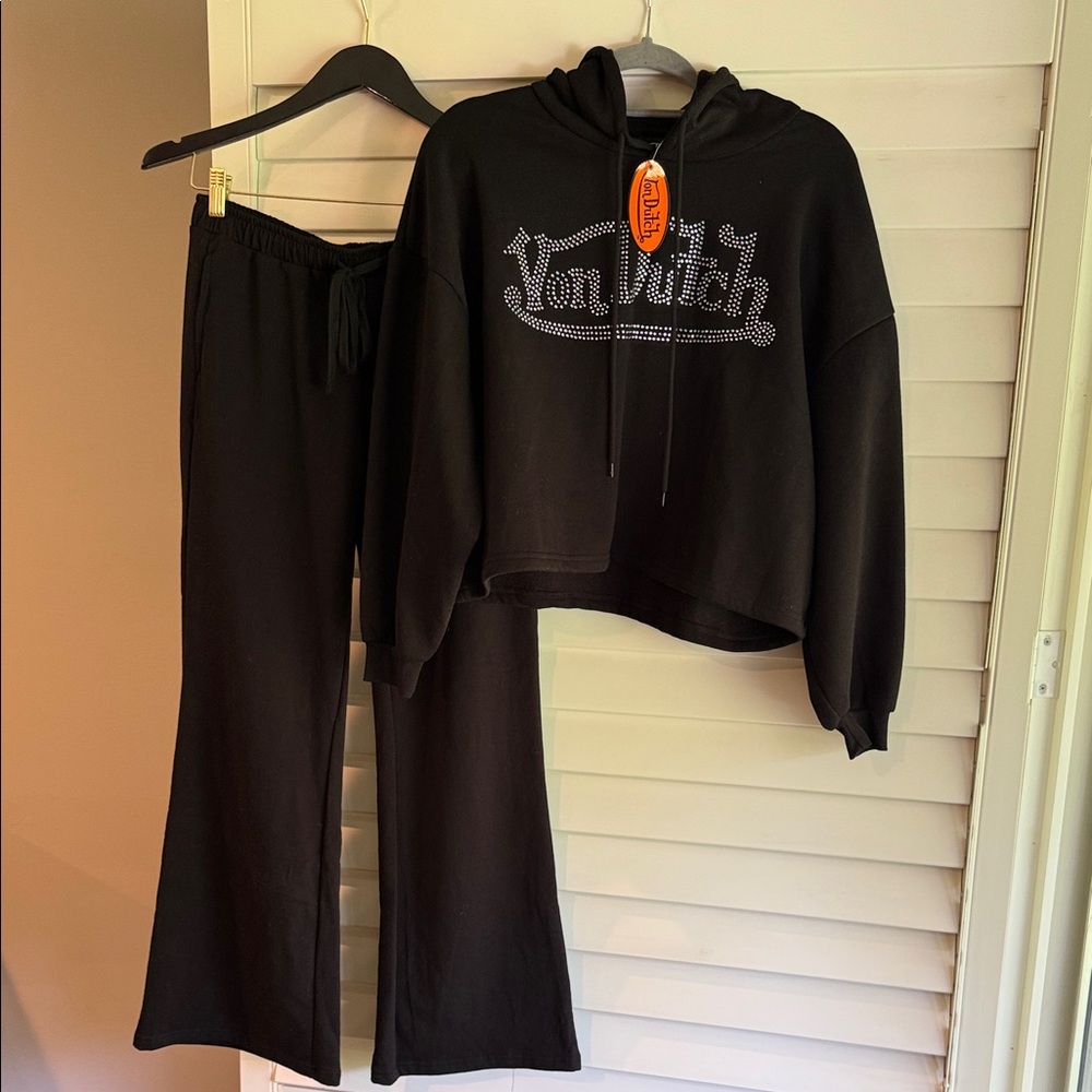 Women’s Black Hoodie - Picture 2 of 4